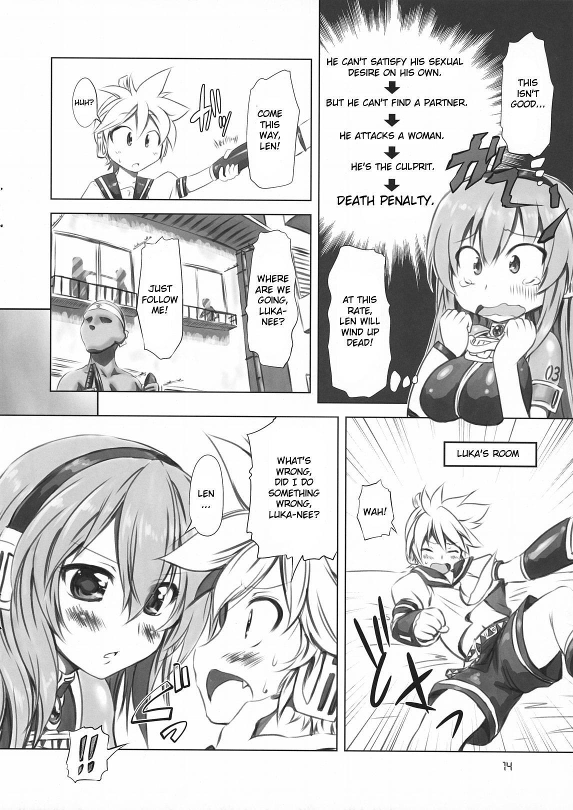 Vocaloid Dj - Abunai Luka Sensei Chapter 1000 Page 14